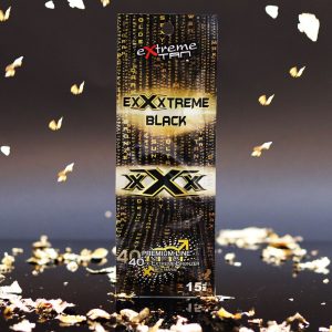 Saszetka kosmetyku do opalania na solarium marki Extreme Tan, produkt ExXxtreme Black 12ml